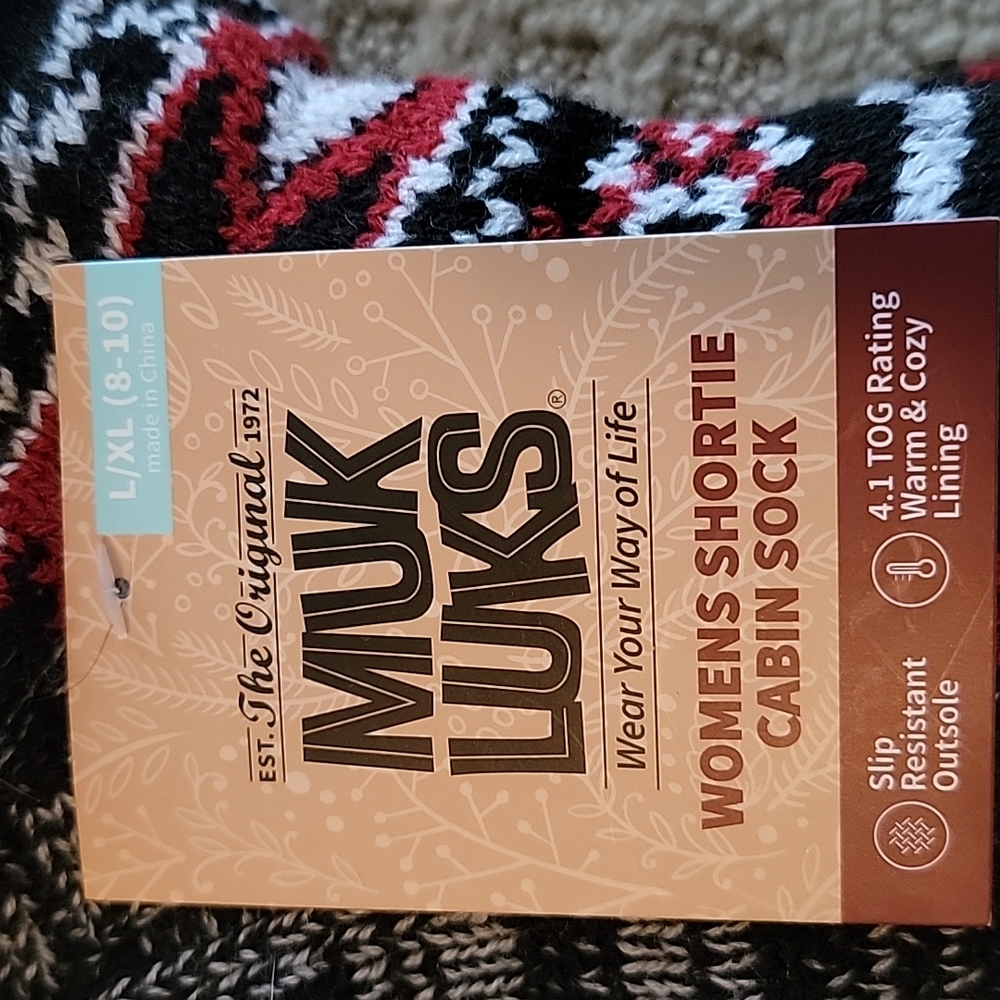 Muk Luks Cabin Socks